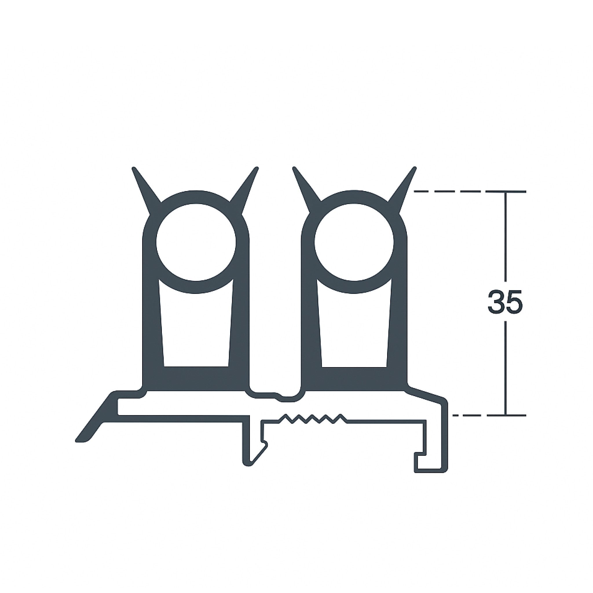 bluseal frame gasket drawing