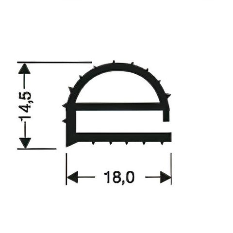 Compression Gasket Coldroom door seal - Absolute Coldroom