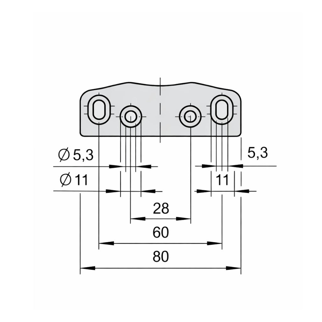 Line draing od euro 2000 coldroom handle strike