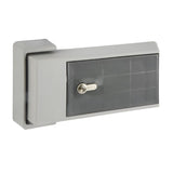Fermod 921 Coldroom handle two tone grey composite with lock