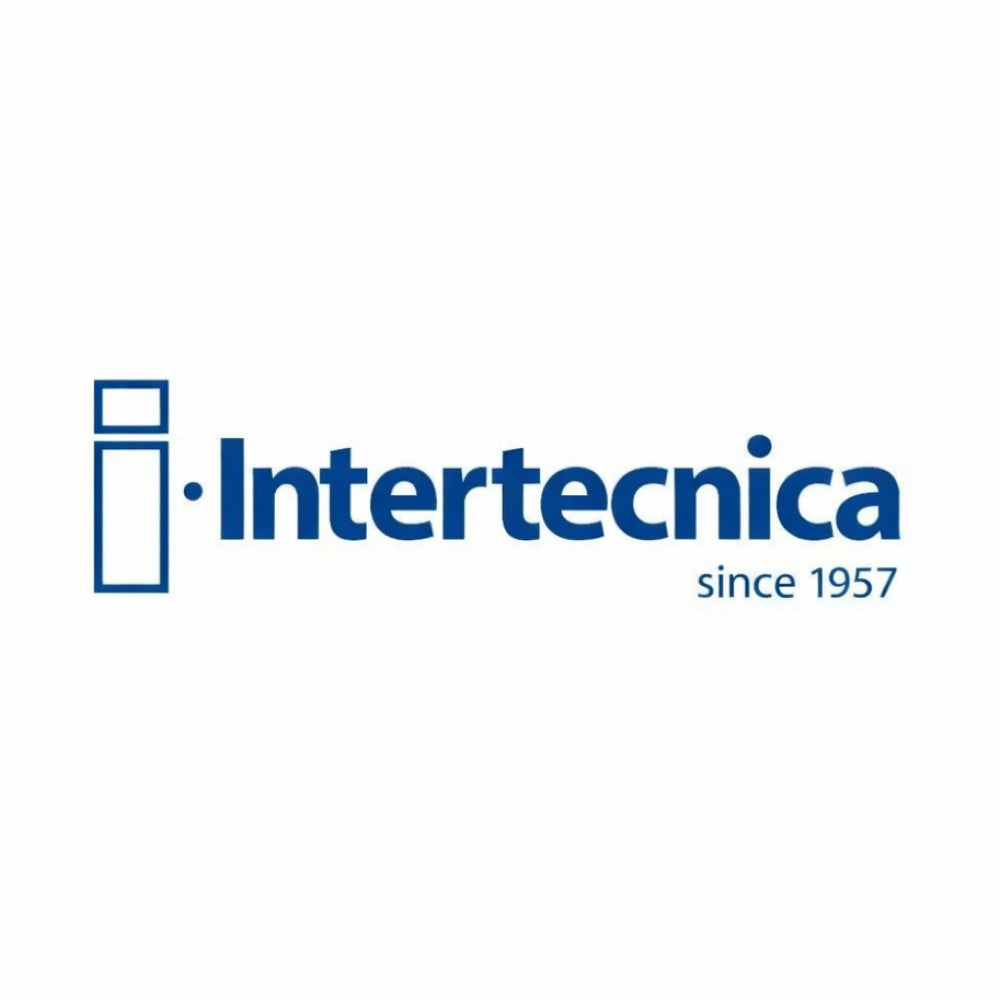Intertecnica logo in blue text