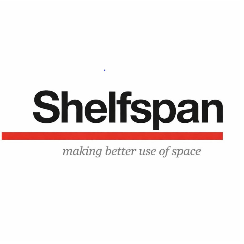 Shelfspan Logo with red horizontal stripe
