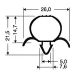 Foster Balloon Gasket with dimensions