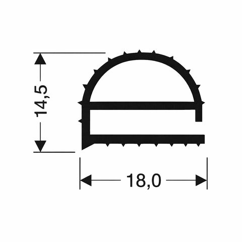 Compression Gasket Coldroom door seal - Absolute Coldroom