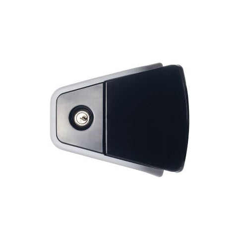 Coni-press activa coldroom door handle grey and black - Absolute coldroom