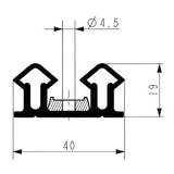 Fermod 67 Cold Room Door Gasket