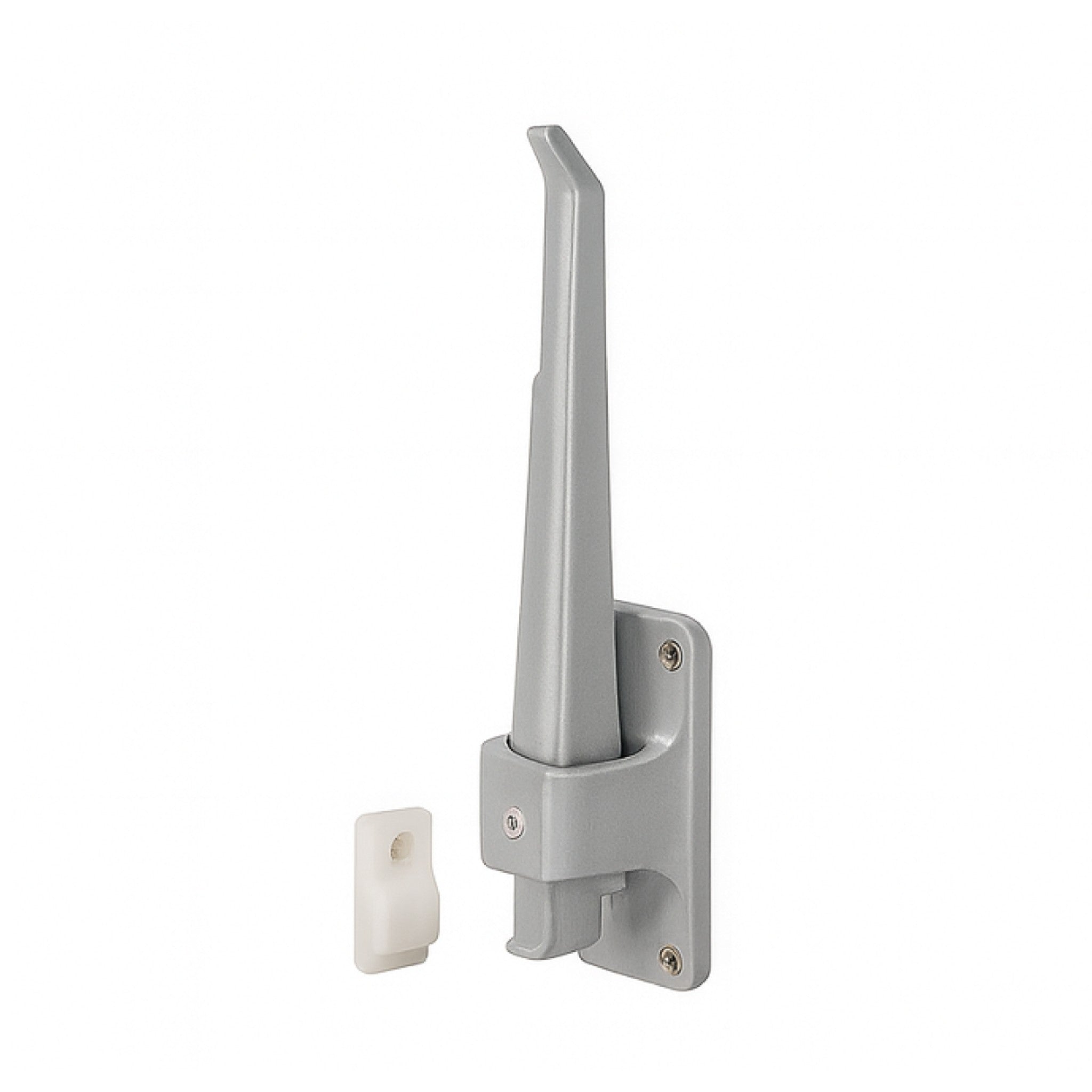 A silver-coloured Fermod brand external door handle designed for use on cold room or freezer doors, showing a right-hand configuration.