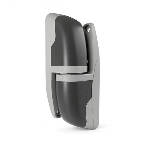 Fermod 1671 Composite Rising Hinge in dark and light grey composite - Absolute Coldroom