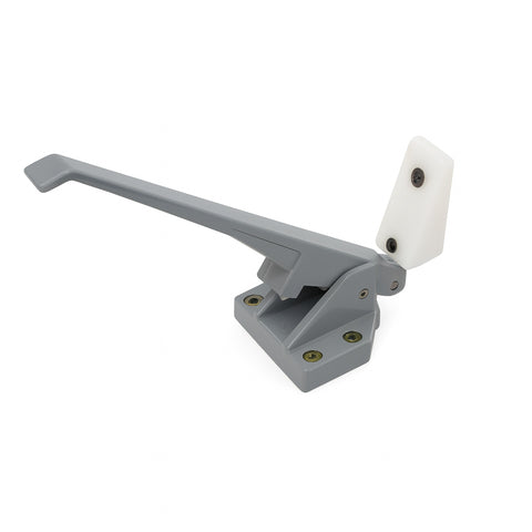 Fermod 2171 coldroom door handle in grey on white background