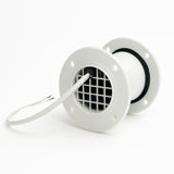 Fermod 2220 Pressure Relief Valve in white PVC and electrical cable - Absolute Coldroom