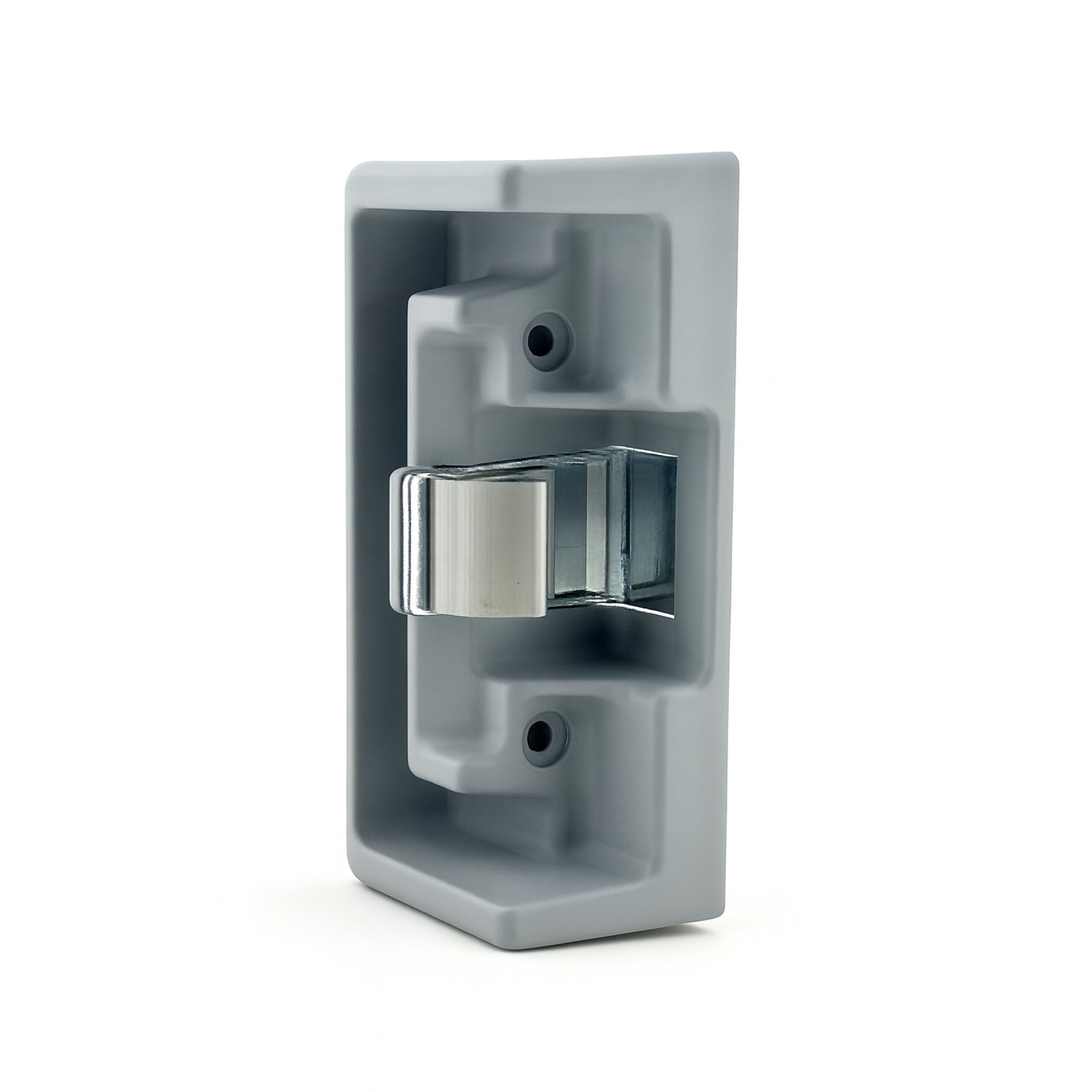 Fermod 921 Cold Room Door Strike 27- 42mm in grey composite on white backgrounf- Absolute Coldroom