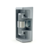 Fermod 921 Cold Room Door Strike 27- 42mm in grey composite on white backgrounf- Absolute Coldroom