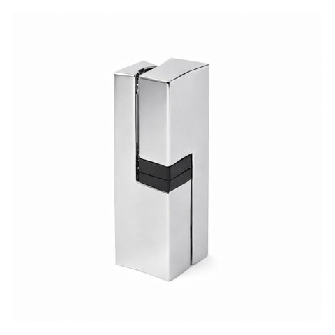 Fermod 308 Hinges in chrome on white background - Pair - Absolute Coldroom