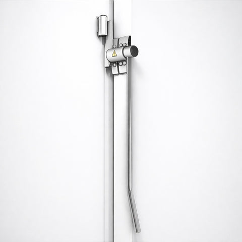 Fermod 3530 sliding door handle and aluminium and stainless steel