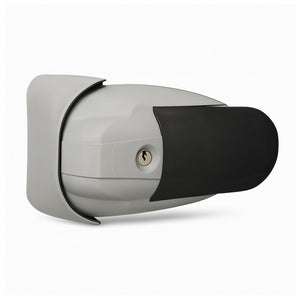 Fermod 521 handle in dark and light grey composite on white background