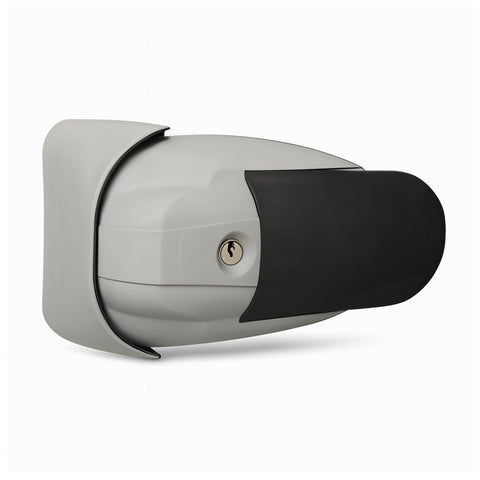 Fermod 521 handle in dark and light grey composite on white background