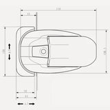 Fermod 521 technical drawing
