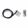 Fermod sliding door sensor kit including a sensor with metal casing and a black wire, mounted on a white background.