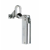 Kason 1092 door closer in chrome on white background