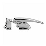 Chrome Kason 930 door handle set on a white background