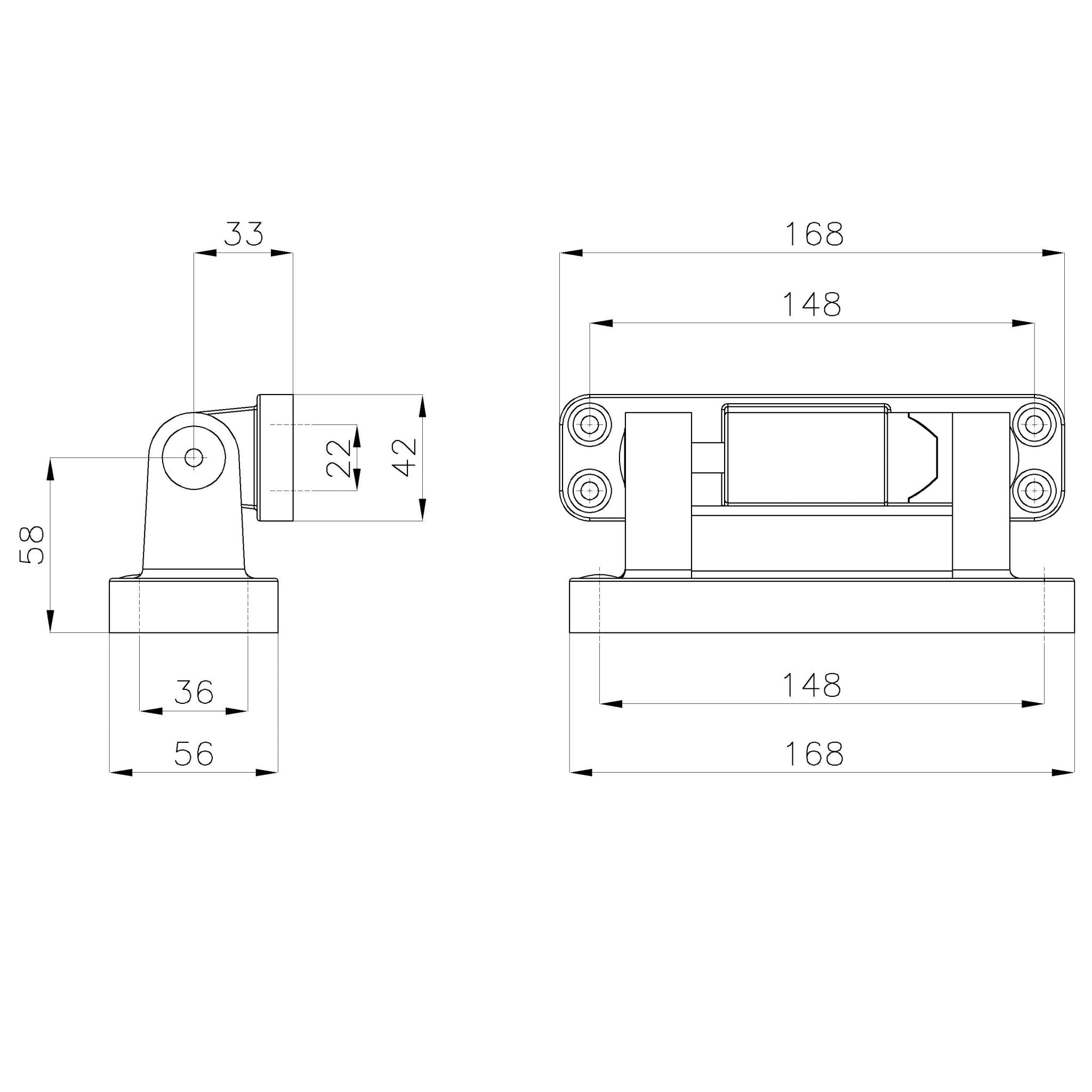 MTH Hinge drawing 