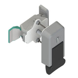 MTH Locking coldroom handle in light and dark grey composite material Absolute Coldroom