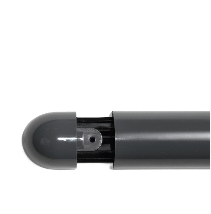 McCue Green Guard Bumper Rail in grey - Absolute Coldroom