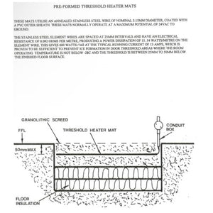 Threshold wire heater drawing