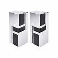 Fermod 309 hinges in chrome and black.