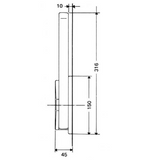 Fermod 1220 Complete Handle Kit - Absolute Coldroom