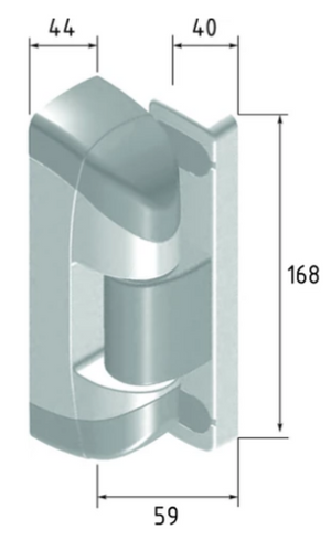 Intertecnica 2800 Series Hinge - Absolute Coldroom