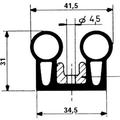 Fermod 4451 Cold Room Sliding Door Gasket - 10m - Absolute Coldroom