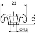 Fermod 3312 Retaining Strip to suit 8511/2311 Gasket