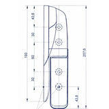 Fermod 471 technical drawing