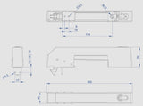 Jumbo 6000 technical drawing - absolute coldroom