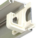 Coldstop White plastic hook to suit CS track